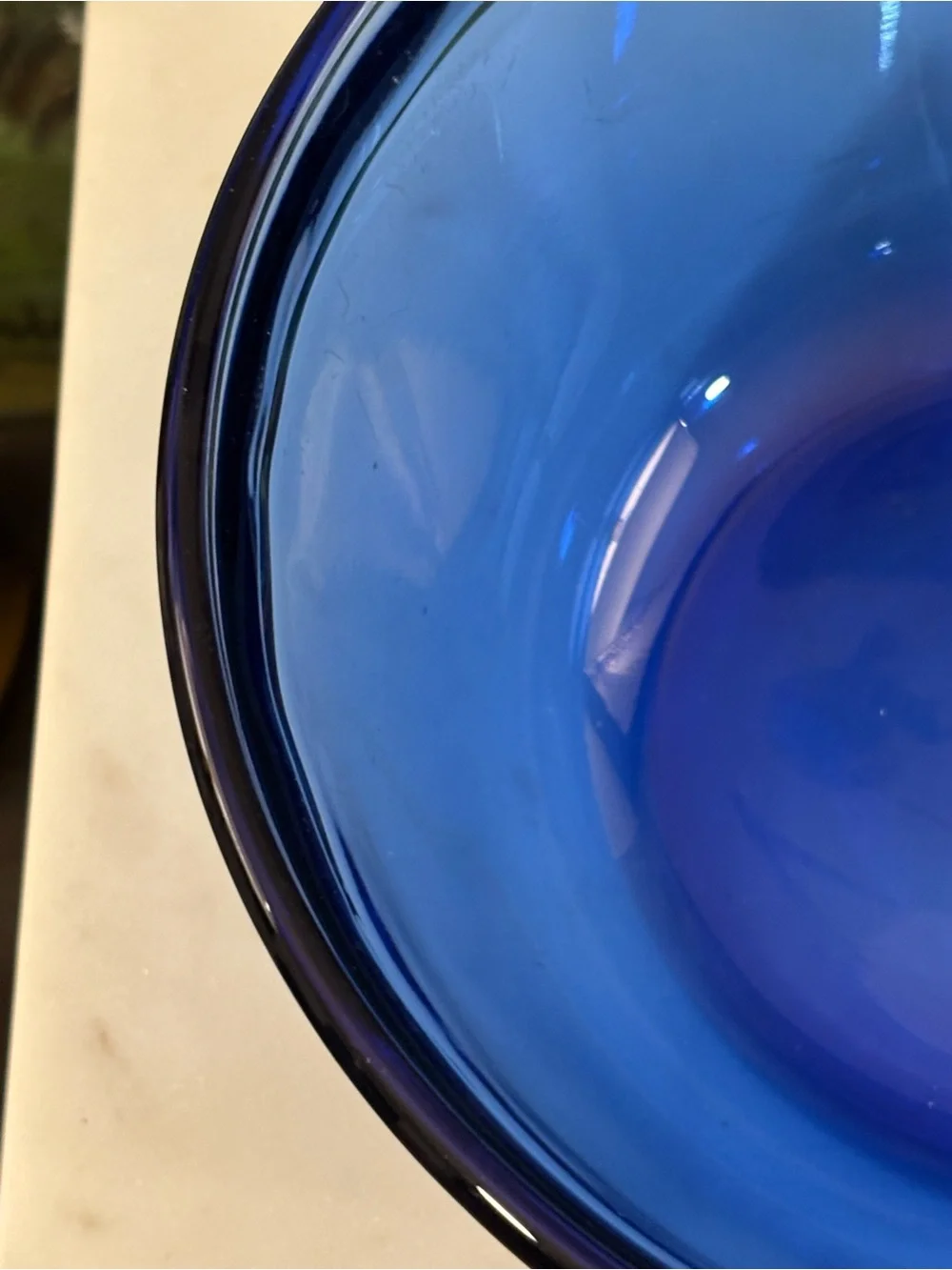 Anchor Hocking Cobalt Blue Mixing Bowl Vintage